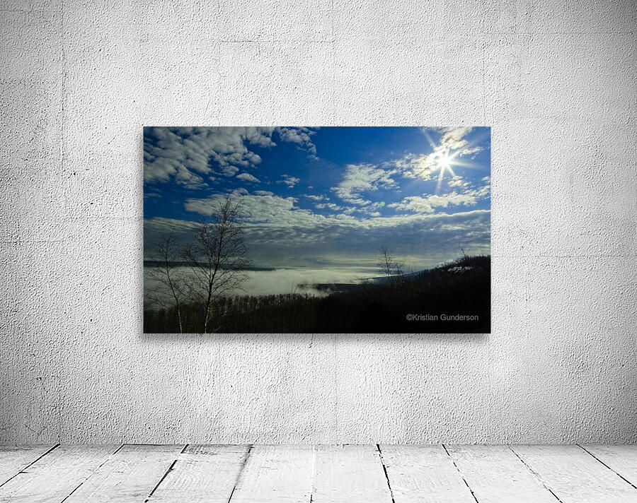 Fog on the River Wall Preview