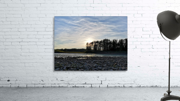 Graham River Sunset Wall Preview