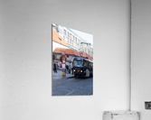 Prague bus stop Acrylic Print