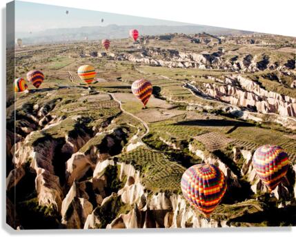 Cappadocia  Balloons Canvas Print