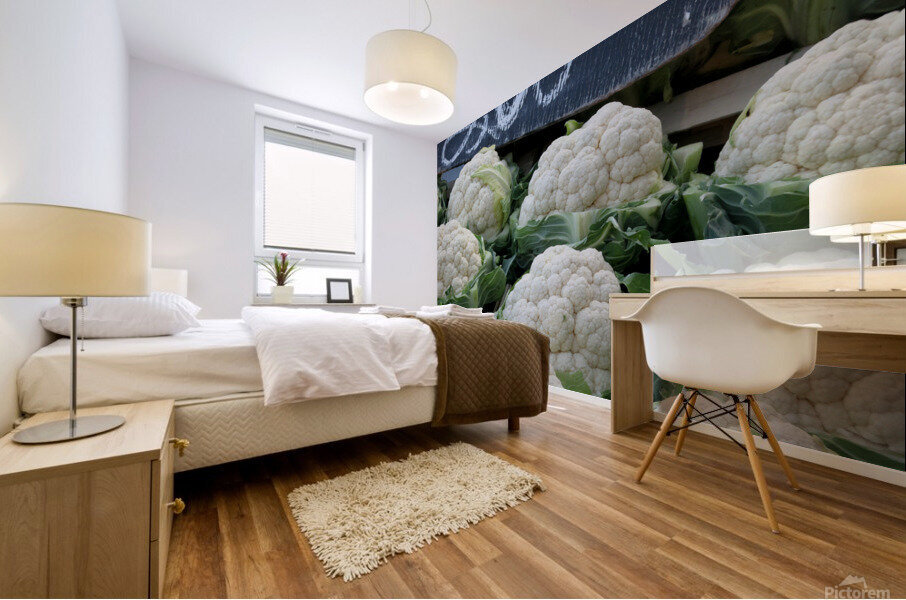 Amsterdam Cauliflower Mural print