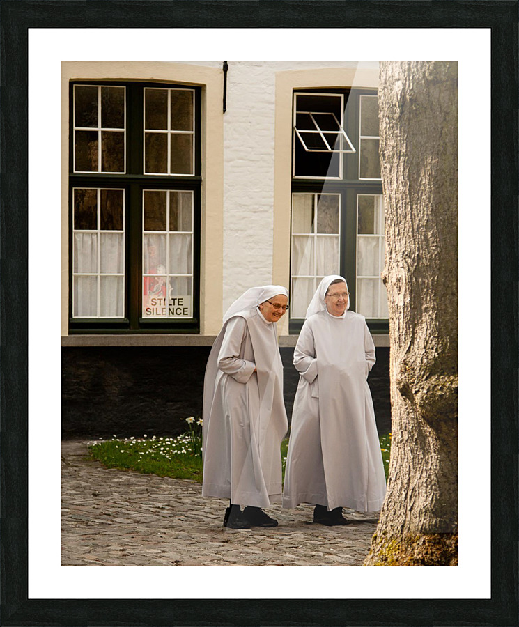 Nuns Beginhoff Picture Frame print