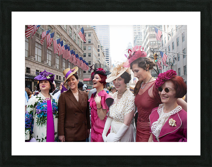 Easter Parade  Picture Frame print