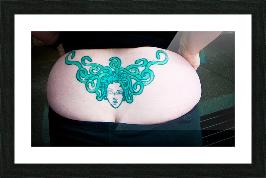 NYC   Medusa Picture Frame print