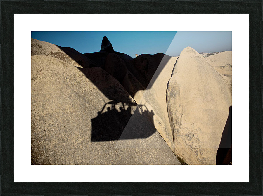 Cappadocia  Shadow Picture Frame print
