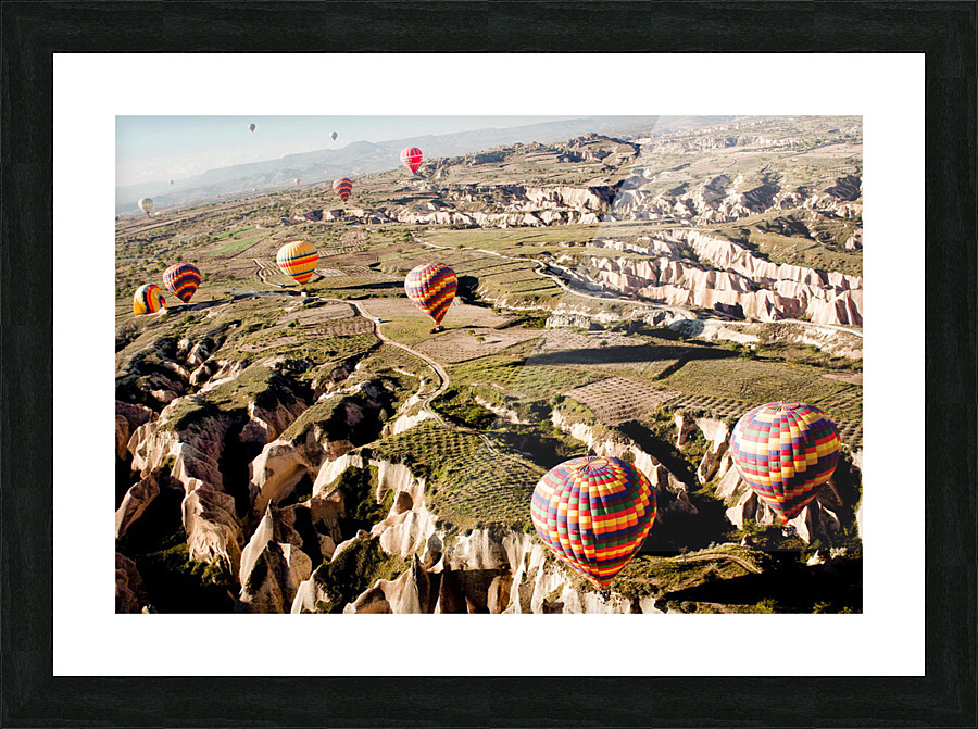 Cappadocia  Balloons Picture Frame print
