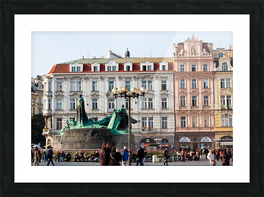 Prague Town Square Picture Frame print