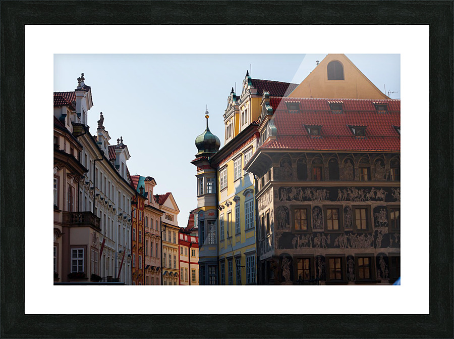 Prague Architecture Picture Frame print