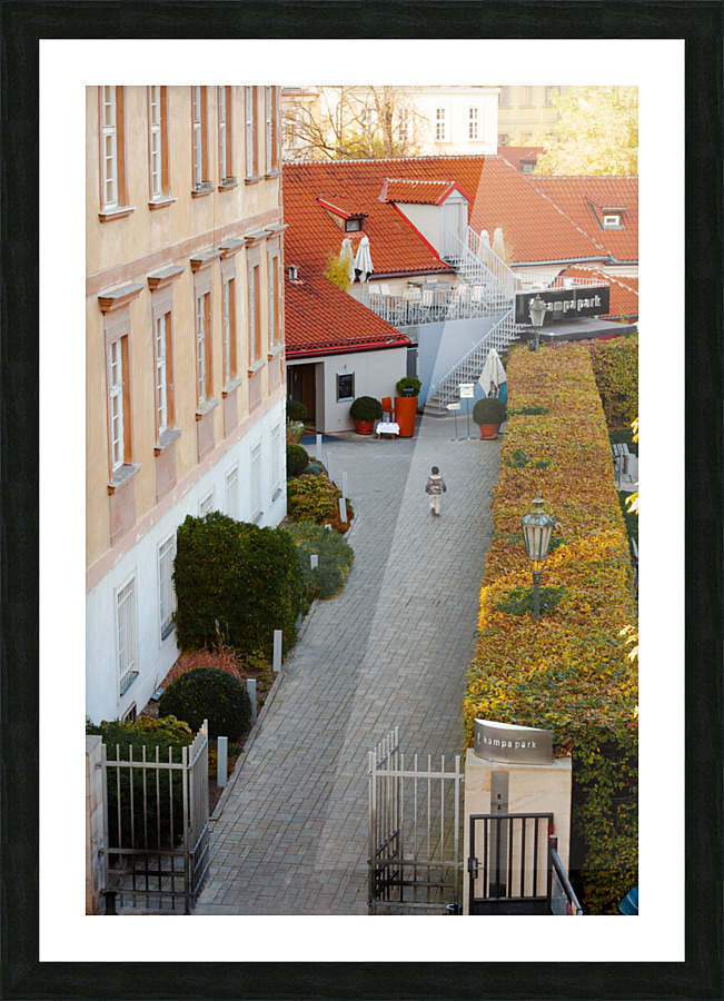 Kampapark  Prague Picture Frame print