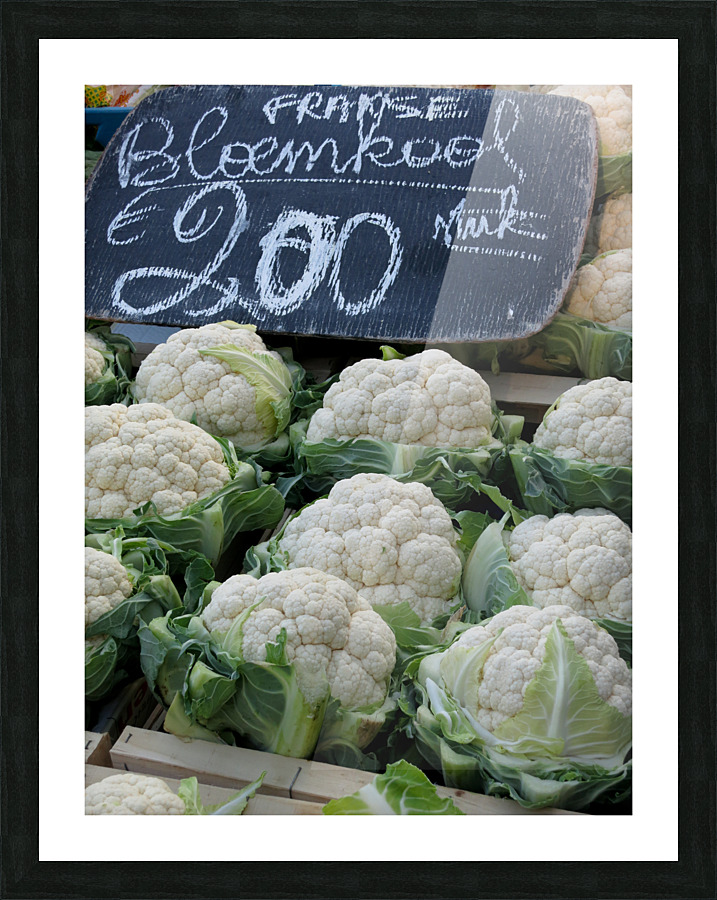 Amsterdam Cauliflower Picture Frame print