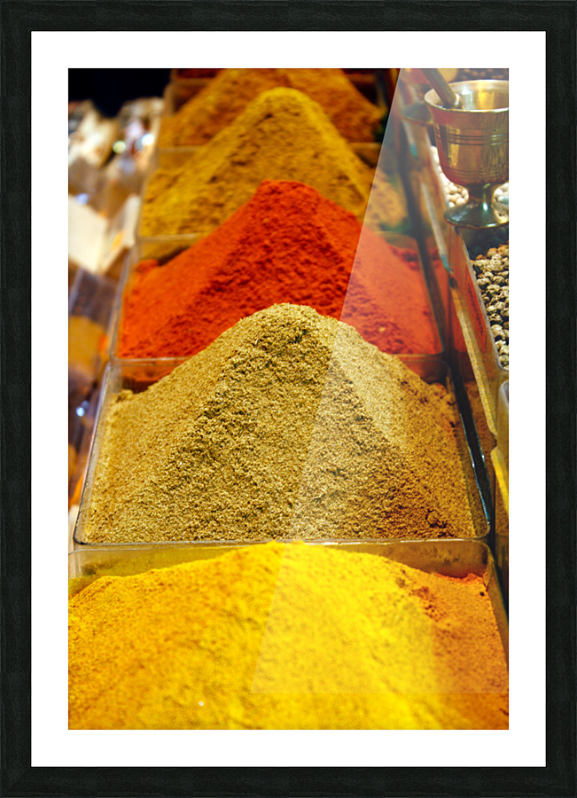 Morocco Spicy Picture Frame print