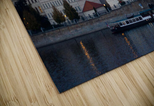 Prague  River Scene nancy rapp puzzle
