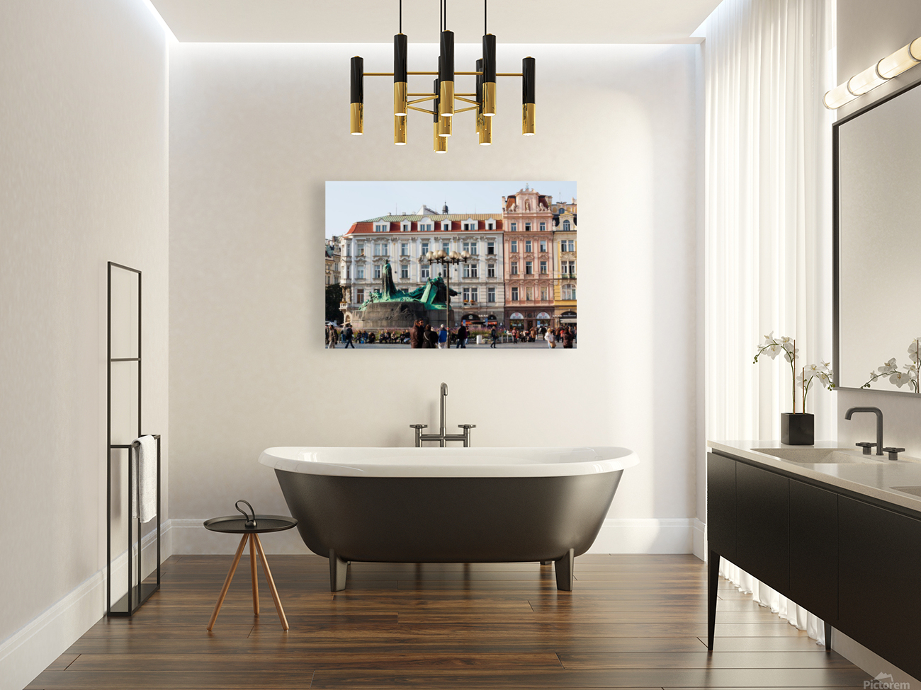 Prague Town Square Reproduction