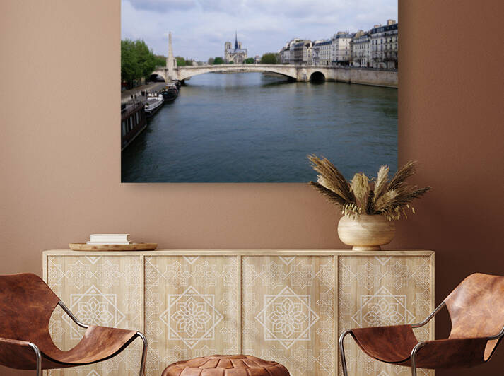 Paris Seine River by nancy rapp