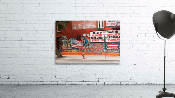 Harlem Graffiti Wall Preview