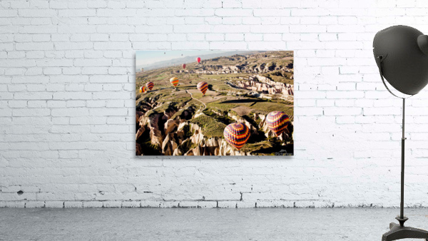 Cappadocia  Balloons Wall Preview