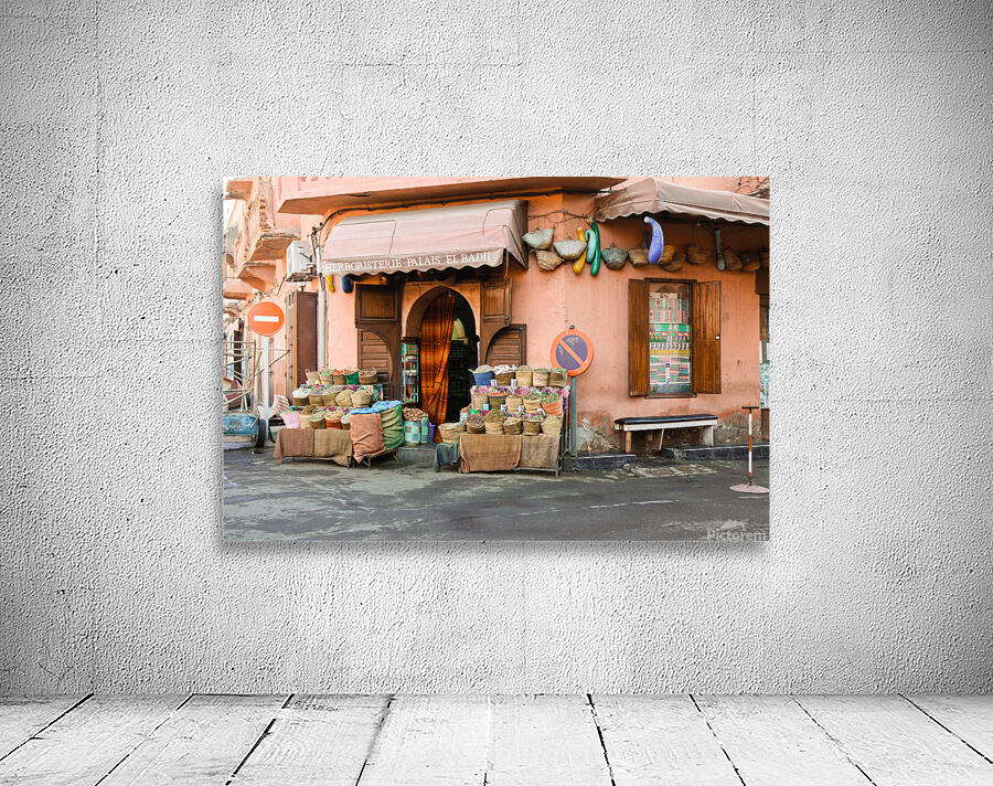 Marrakech Herboristerie Wall Preview