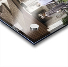 1920s-30s TWO COUPLES ONE ON HORSES THE OTHER WEARING GOLF CLOTHES AT THE BERKSHIRE HOUND AND COUNTRY CLUB BERKSHIRES MA USA 245286 Acrylic print