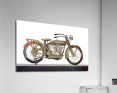1919 Harley Davidson motorcycle on display 170409 Acrylic Print