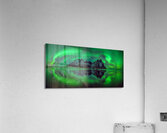 Reflection of Aurora Borealis Stokksnes Iceland 204397 Acrylic Print