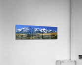 Mountains covered in snow Sneffels Range CO USA 33689 Acrylic Print