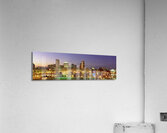 City skyline at night Baltimore Maryland USA 27378 Acrylic Print