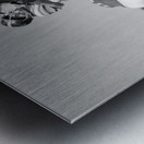 1960s SIX MEN PLAYING FOOTBALL GROUP TACKLE 186823 Metal print