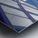 Chicago OHare Airport Terminal Interior 76928 Metal print