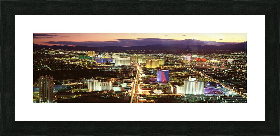The Strip Las Vegas Nevada USA 70492 Picture Frame print