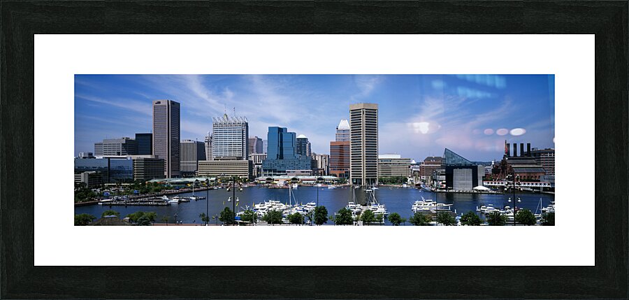 Inner Harbor Baltimore Maryland USA 46152 Picture Frame print