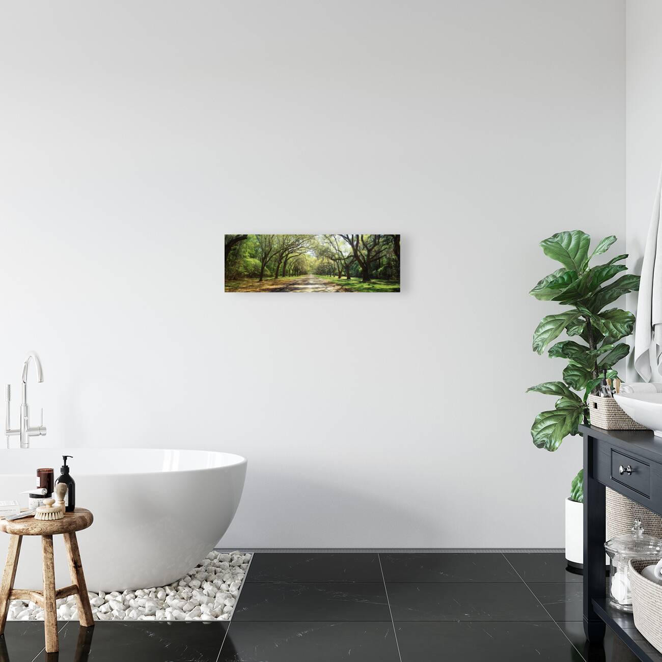 Live Oaks & Spanish Moss Wormsloe State Historic Site Savannah Georgia 85285 Reproduction