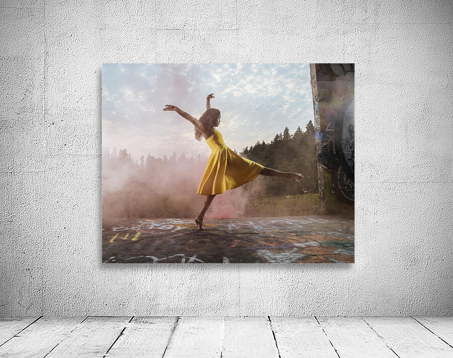 Dancing woman Bainbridge Island Washington USA 222323 Wall Preview
