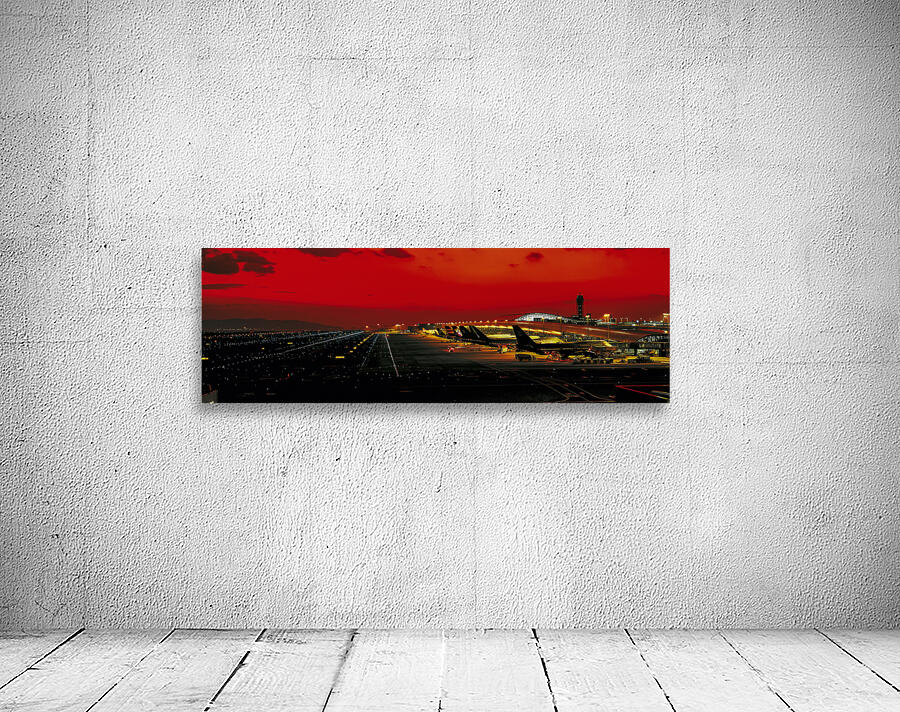 Kansai International Airport at dusk Osaka Japan 249918 Wall Preview