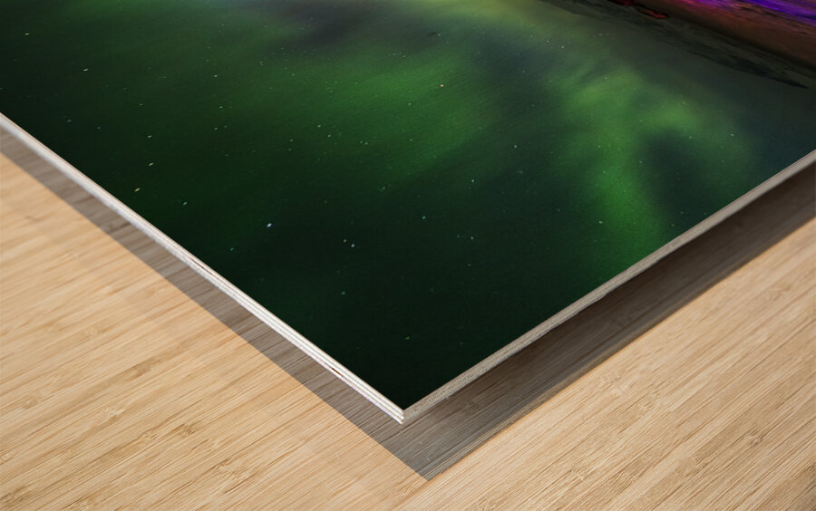 Aurora Borealis Tour Vatnajokull Ice Cap Iceland 168611 Wood print