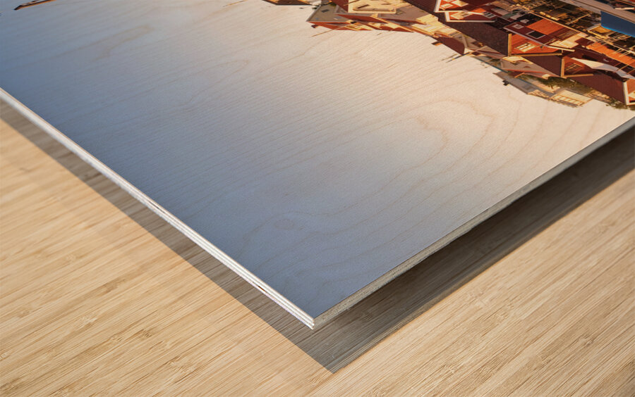 Village of Fjallbacka Bohuslan Coast Sweden 170933 Wood print