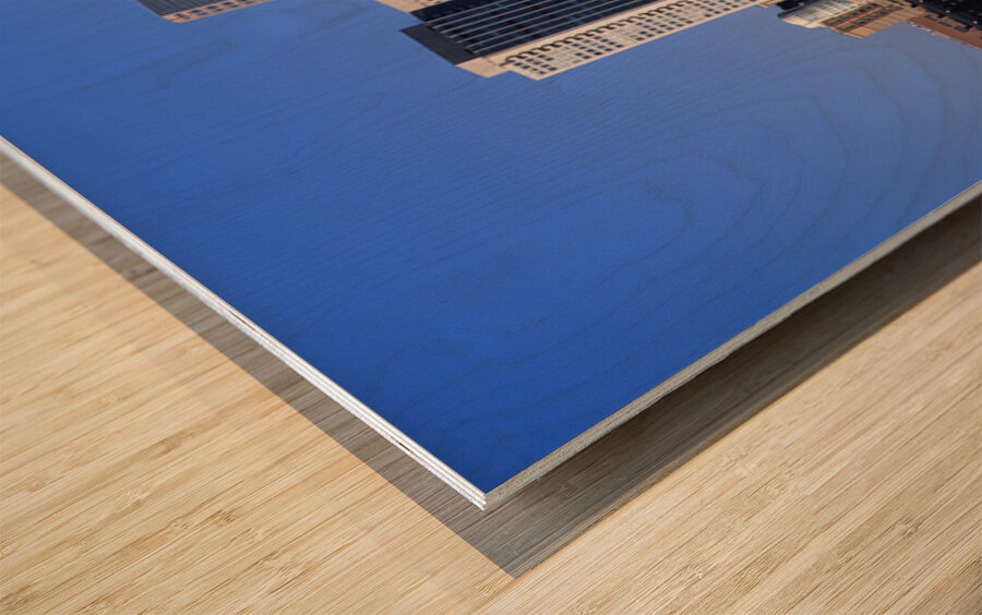 Skyline Cityscape Boston Massachusetts USA 38723 Wood print