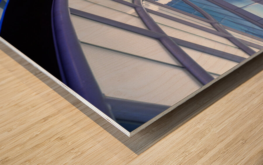 Chicago OHare Airport Terminal Interior 76928 Wood print