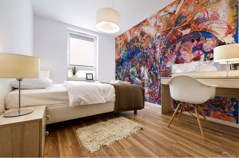 Emocoes Mural print