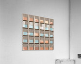 pastel squares Acrylic Print