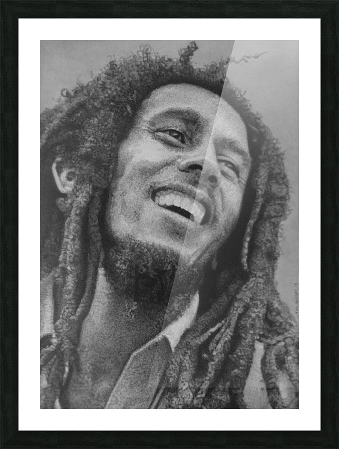 BOB MARLEY Picture Frame print