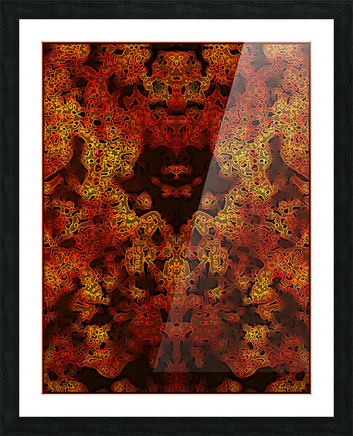 NIGHT FLIGHT Picture Frame print
