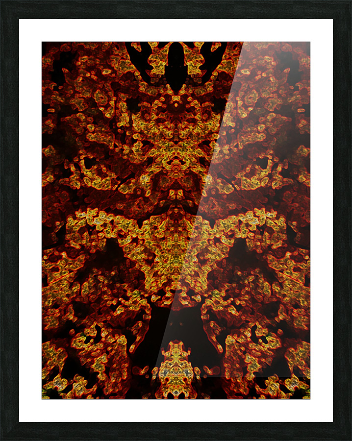 TEMPLE Picture Frame print