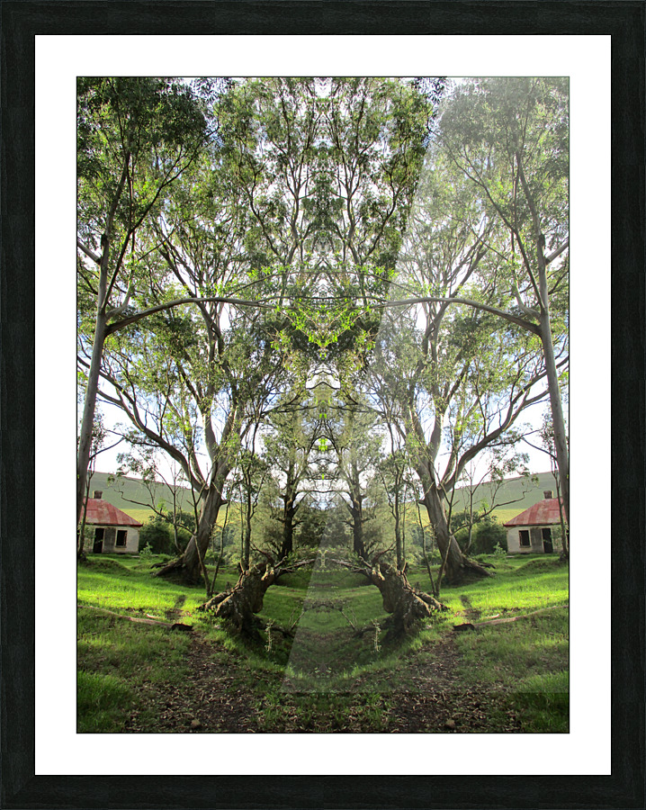 BETWEEN NEIGHBOURS Picture Frame print