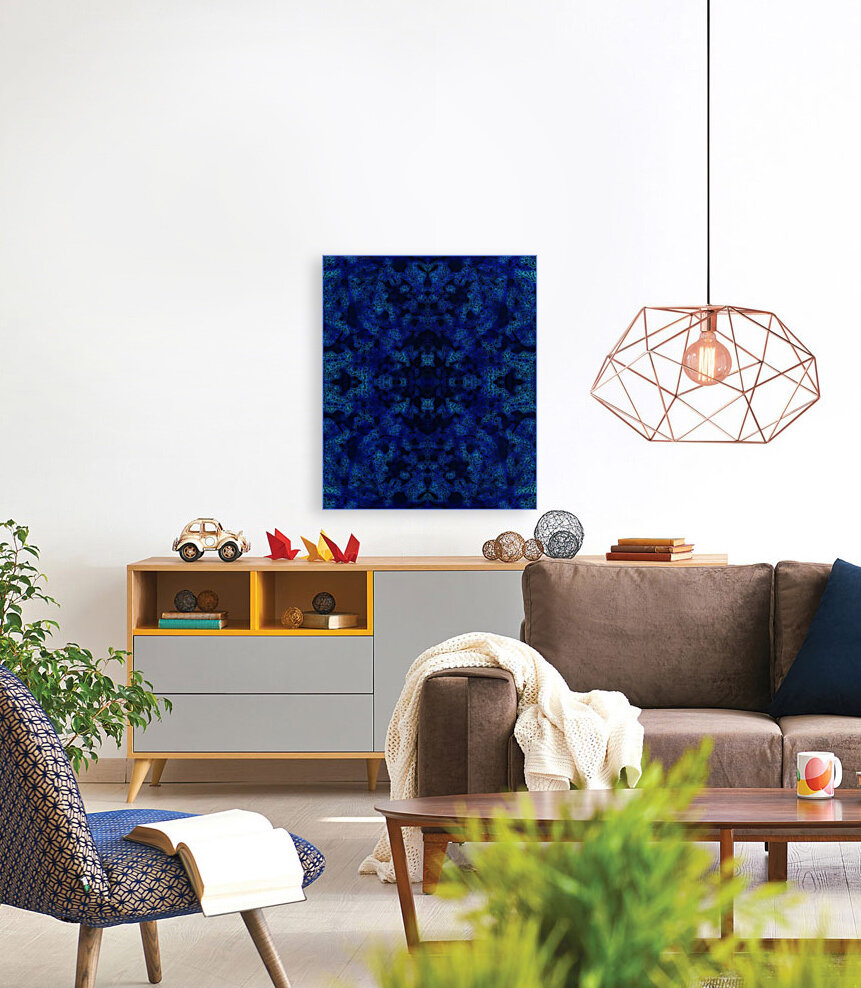 BLUE MANDALA Reproduction