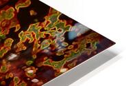 THE NEON GIRAFFE HD Metal print