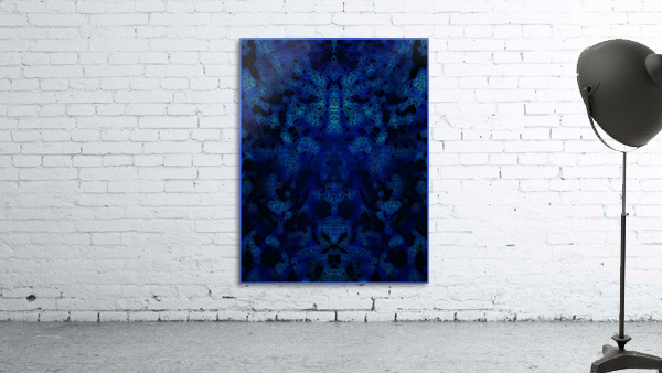 BLUE WOLF Wall Preview