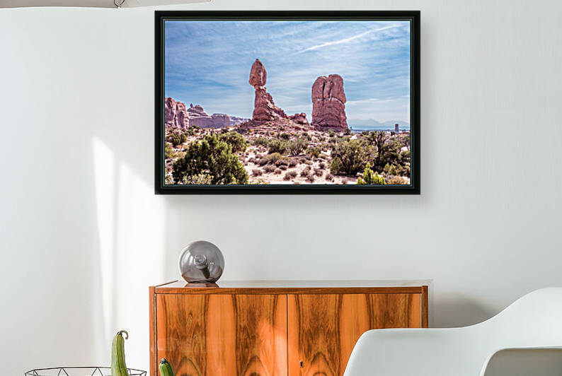 Balanced Rock - Arches National Park Utah by Rebecca Harding