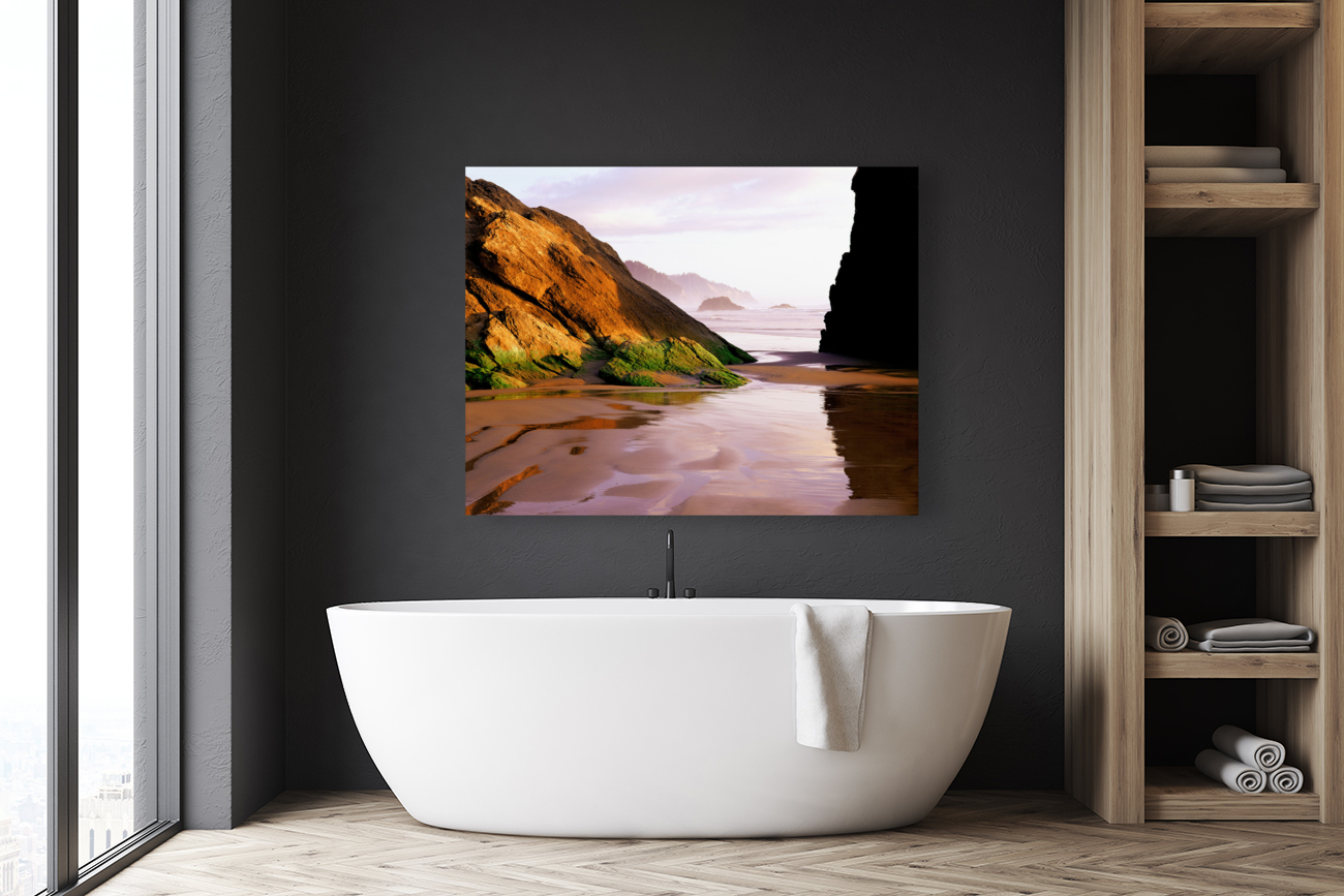 Beach Zen Abstract Reproduction