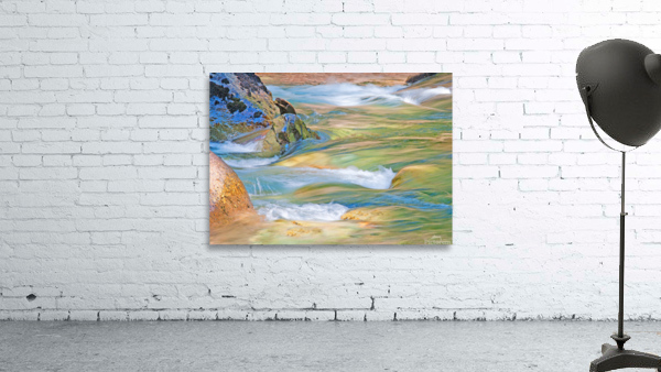 Ohanapecoosh River Abstract  2 Wall Preview
