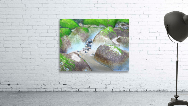 Tidal Rocks Design  Wall Preview